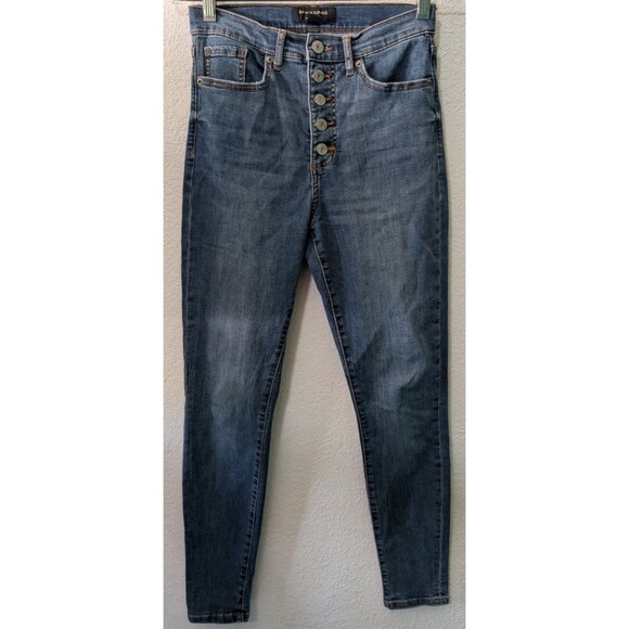 Banana Republic Denim - Banana Republic Jeans Womans 28x28 Blue Denim Pants High Rise Skinny (954)